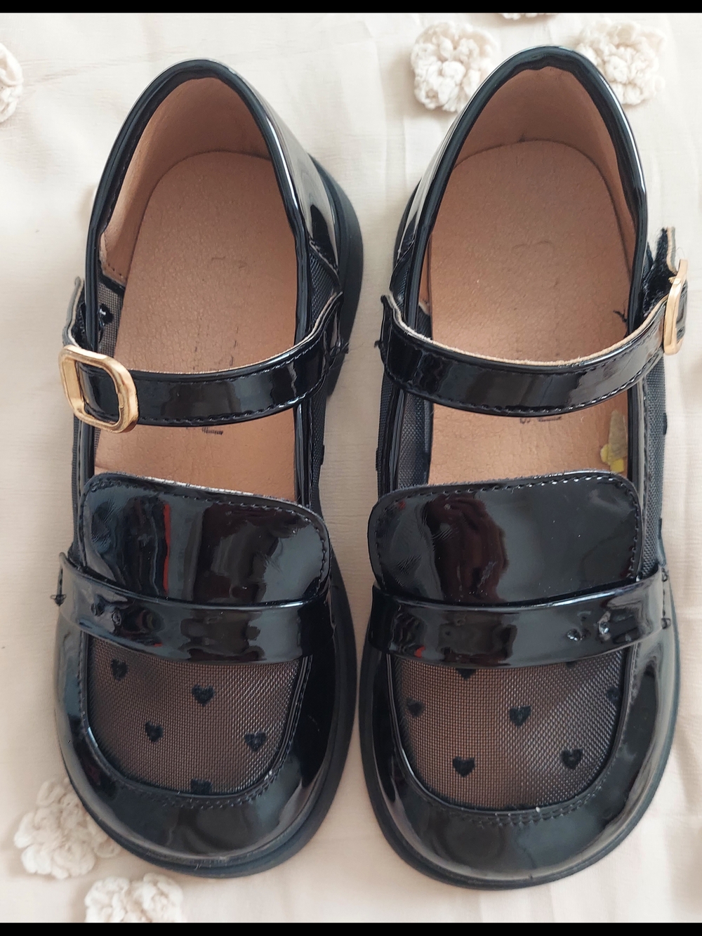 Classic Kids Mary Jane Patent Shoes in Black